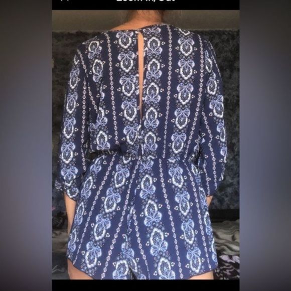 Miley & Molly Pants - 131. Miley & Molly romper blouson floral (M)